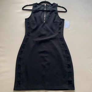 Mini Dress with Cutouts